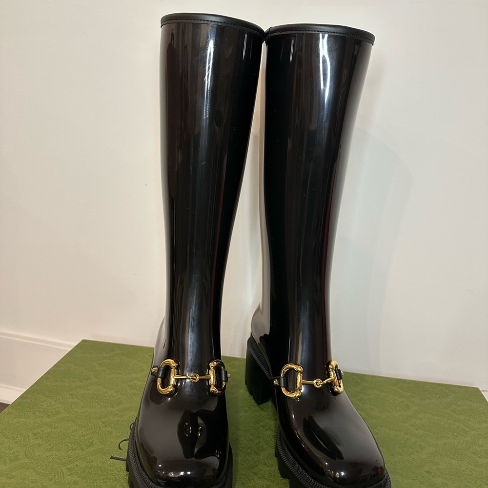 Stylish Black Riding Boots